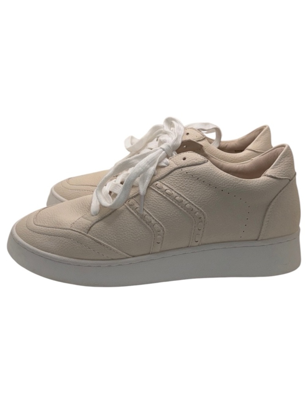 Oasis Society The 365 Stitch Platform Sneakers Ivory Vegan Leather Women’s 9